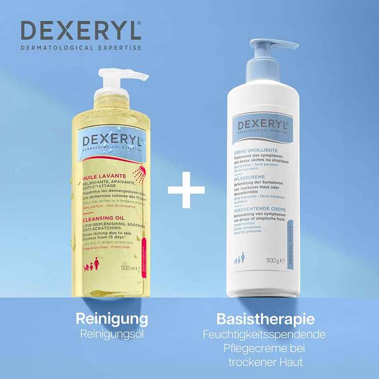 Dexeryl Pflegecreme, 500 g