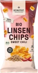 Heimatgut Linsen Chips Sweet Chili, 75 g