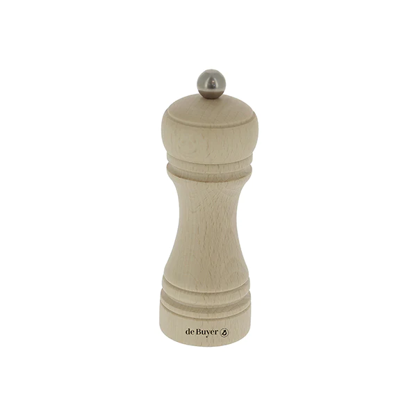 Moulin à épices Java 14 cm naturel De Buyer