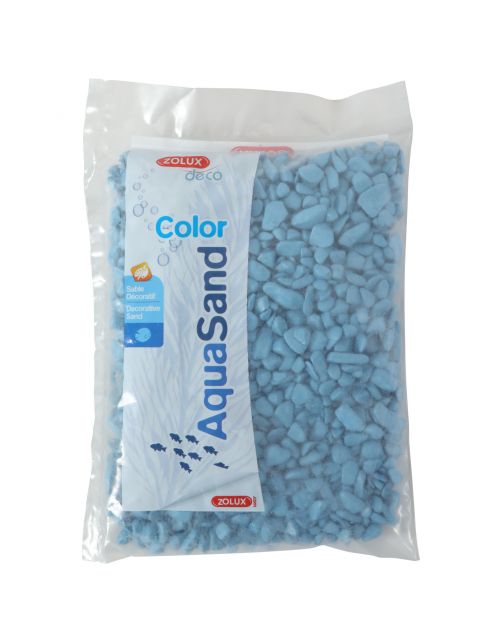 Zolux Ekaï Aquariumgrind - Aquarium - Siergrind - 23x16x2 cm 1 kg Lichtblauw