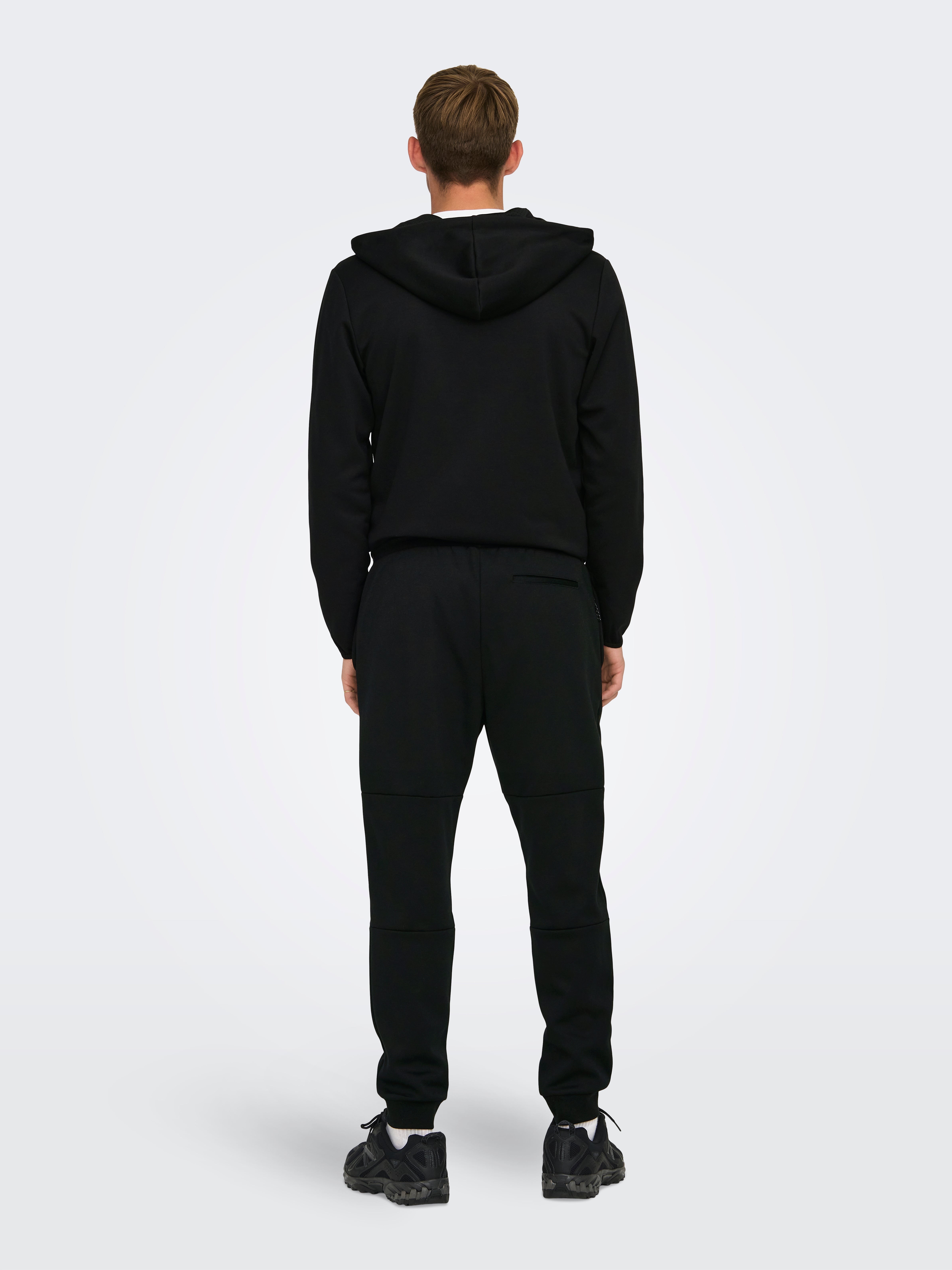 ONSLIAM Normal geschnitten Jogginghose Black