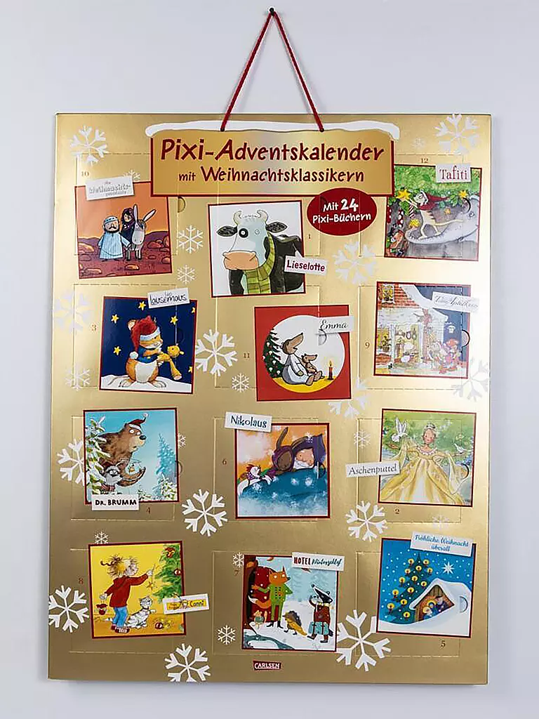 CARLSEN VERLAG Buch - Pixi Adventskalender Gold 2024 keine Farbe
