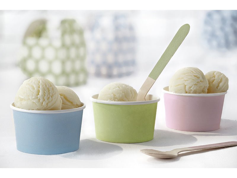 Houten Bestek Gekleurd Pastel 16cm 18 delig