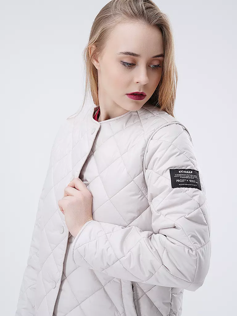 ECOALF Steppjacke MUSAALF creme