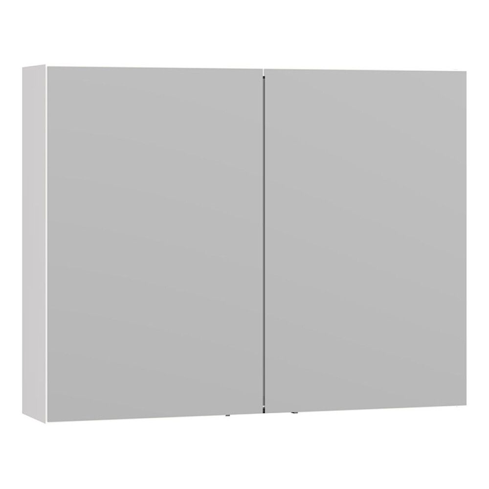 SPEILSKAP SCANBAD SELECT UTEN BELYSNING HVIT MATT 80 CM
