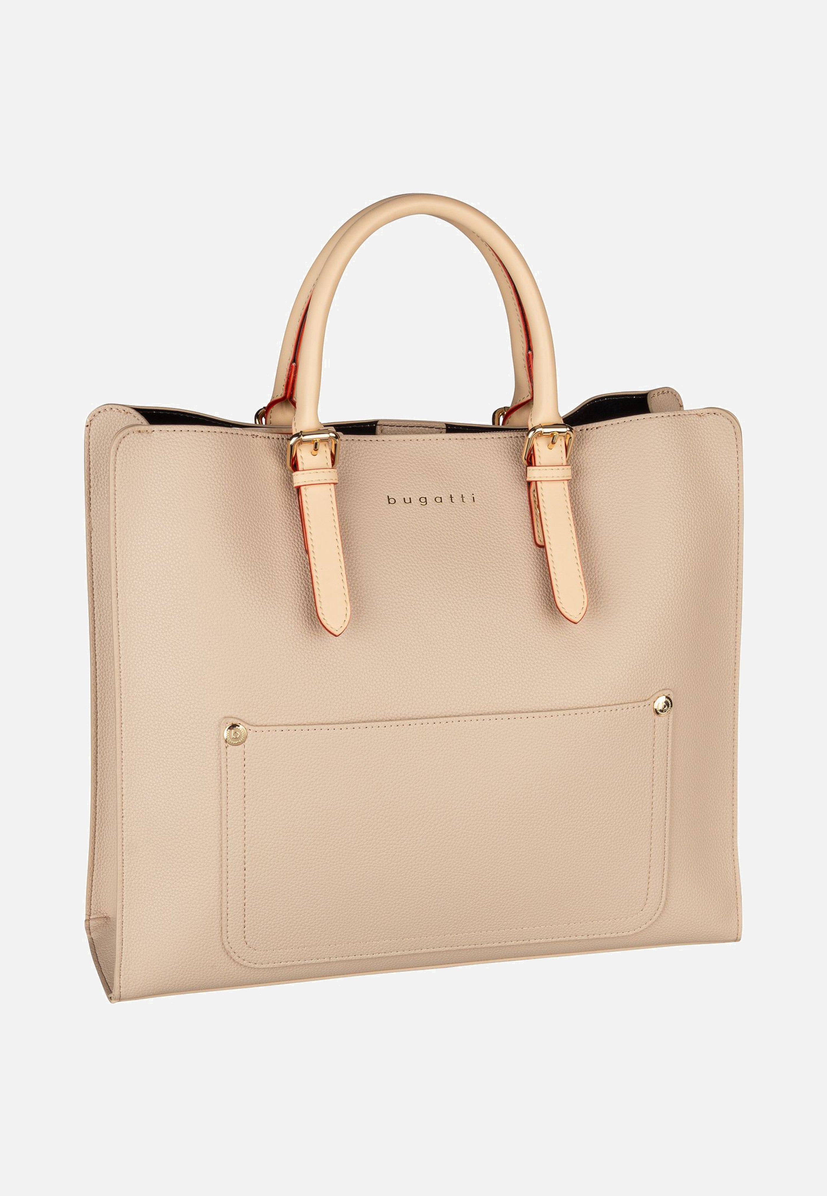 Ella Top Handle L Beige - Tote Bag