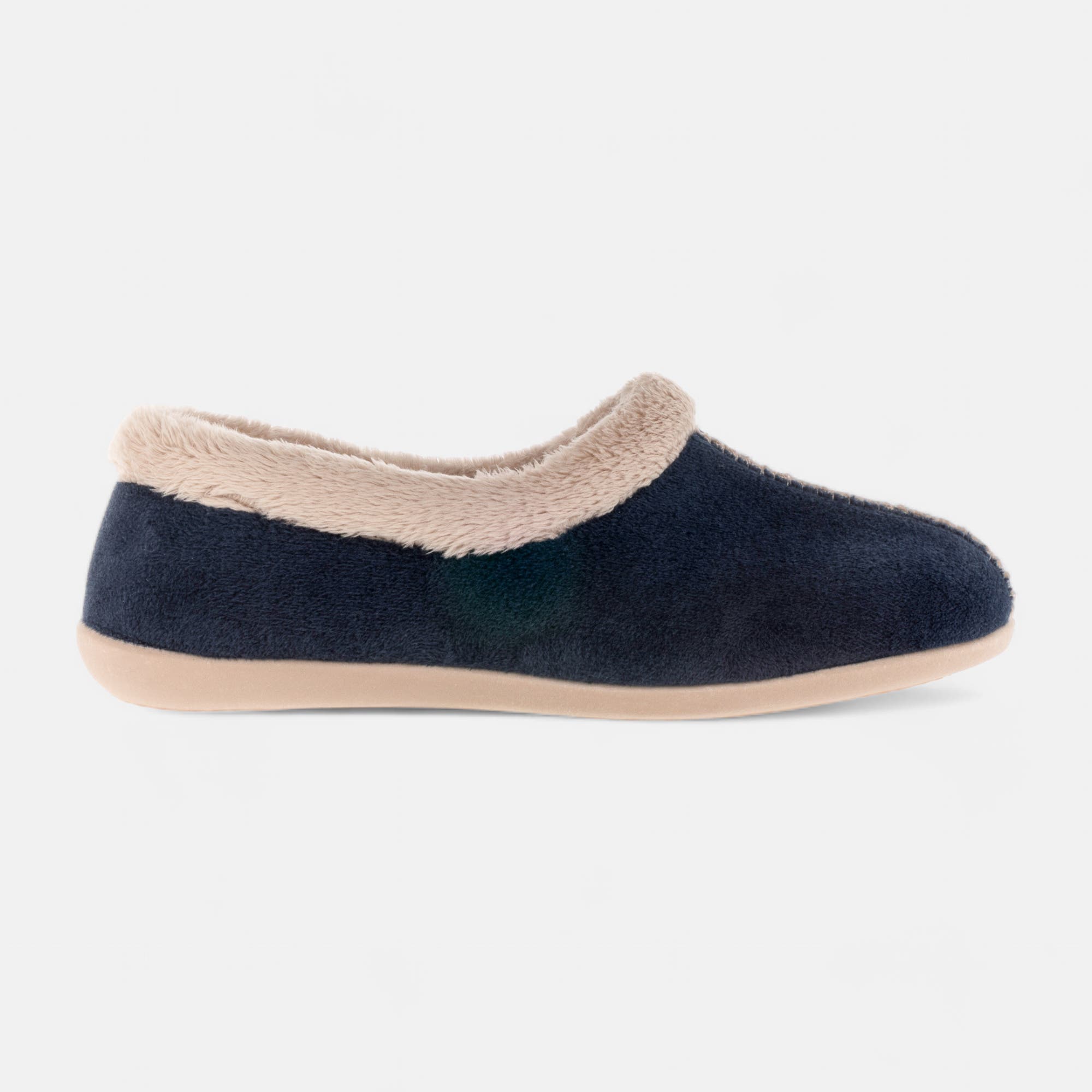 Chaussons ballerines Femme bleu marine