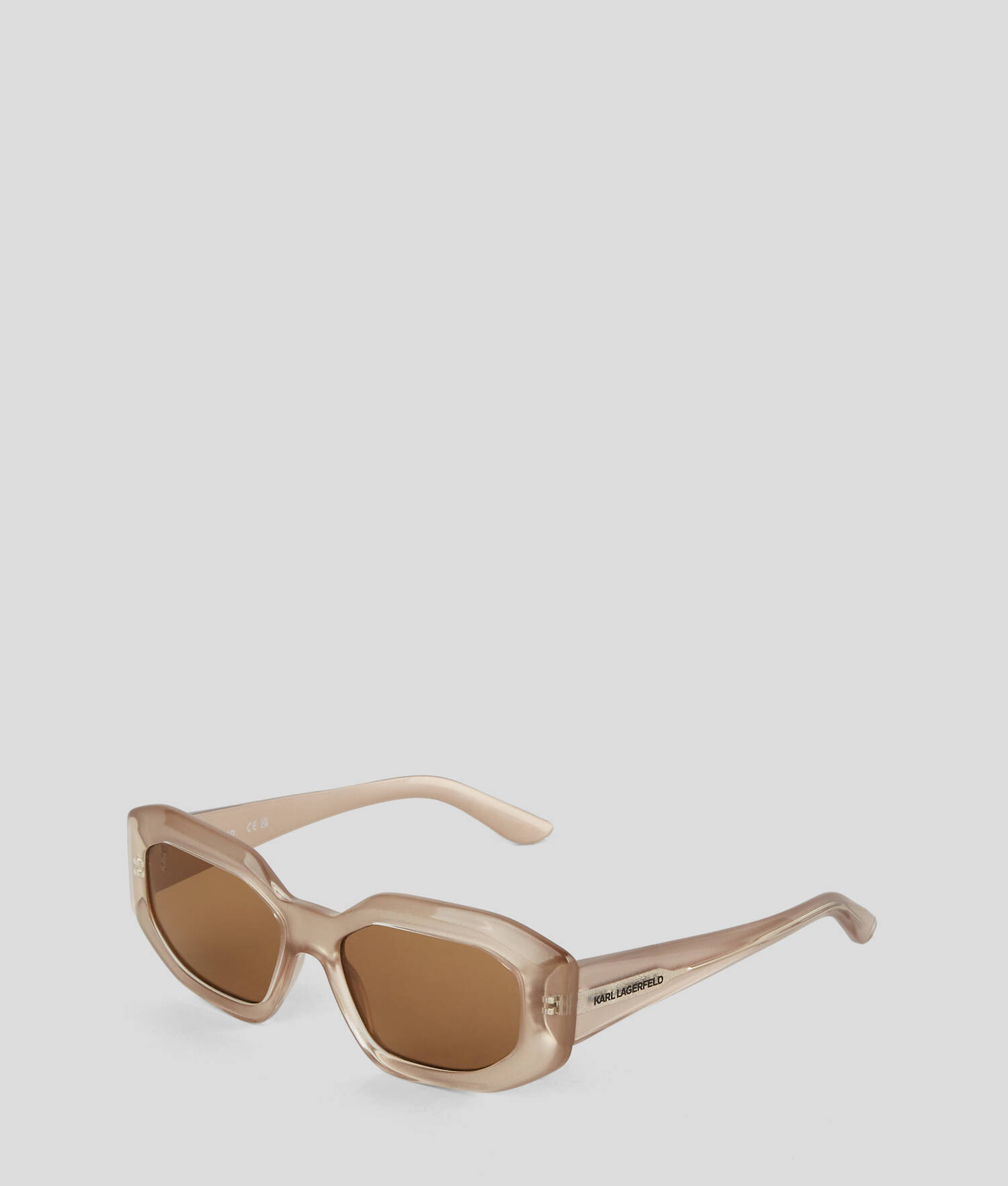 LUNETTES DE SOLEIL AVEC LOGO KARL - Brun