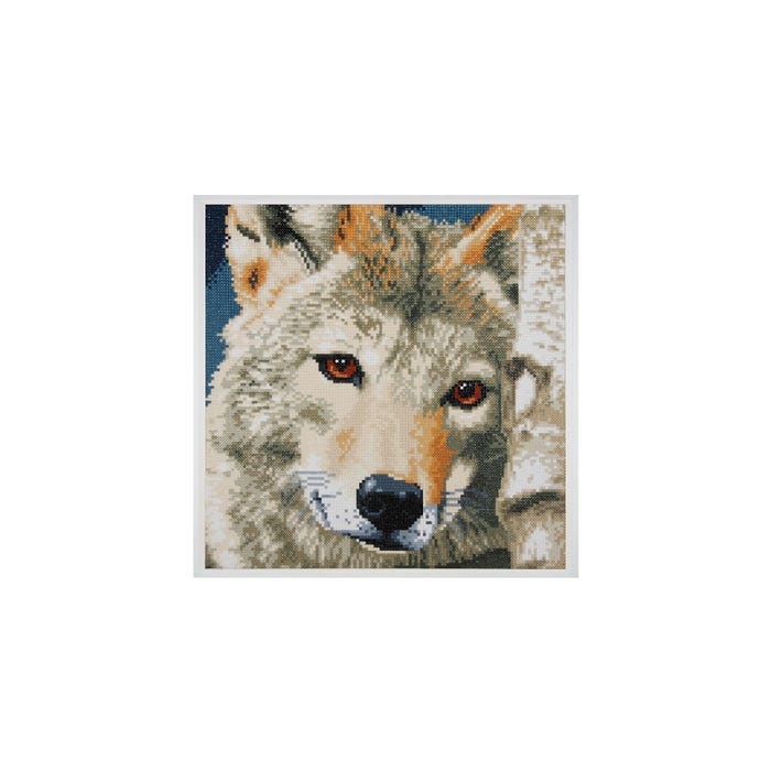 Lanarte-Diamond painting kit wolf