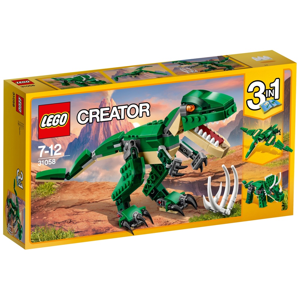 LEGO Creator 31058 3-in-1 Mächtige Dinosaurier Modellbausatz