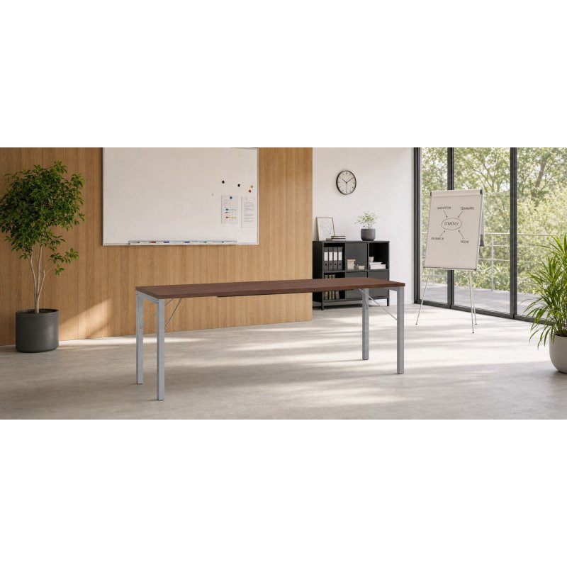 Table de séminaire Confort pliante - plateau profondeur 50cm