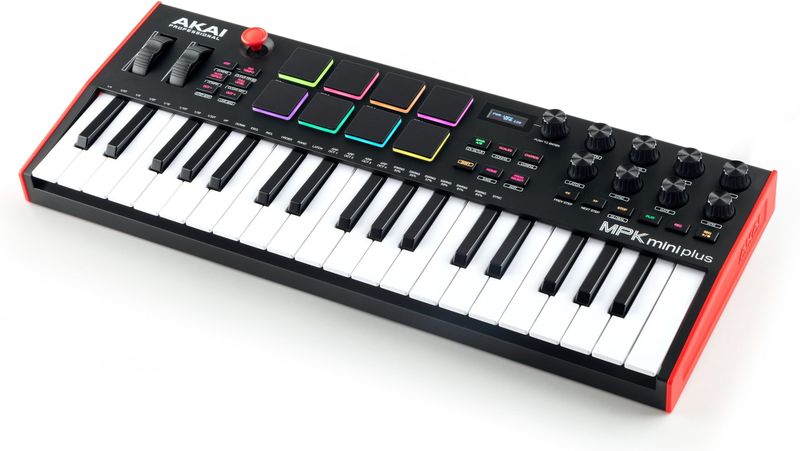 Akai - MPK Mini Plus - Midi-controller - 37-toetsen