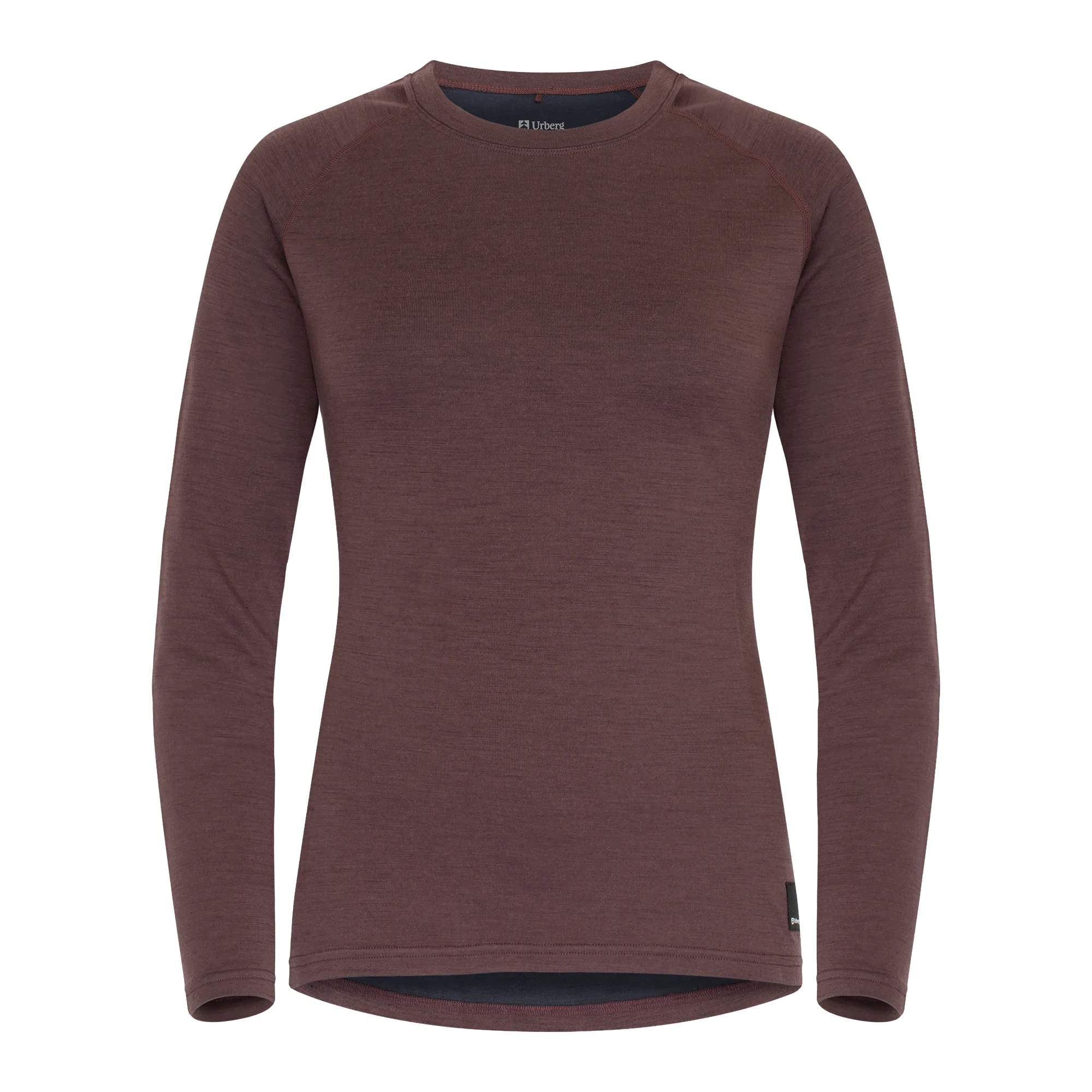 Urberg Merino-Bamboo Base Layer Top Wmn Huckleberry/Blue Nights