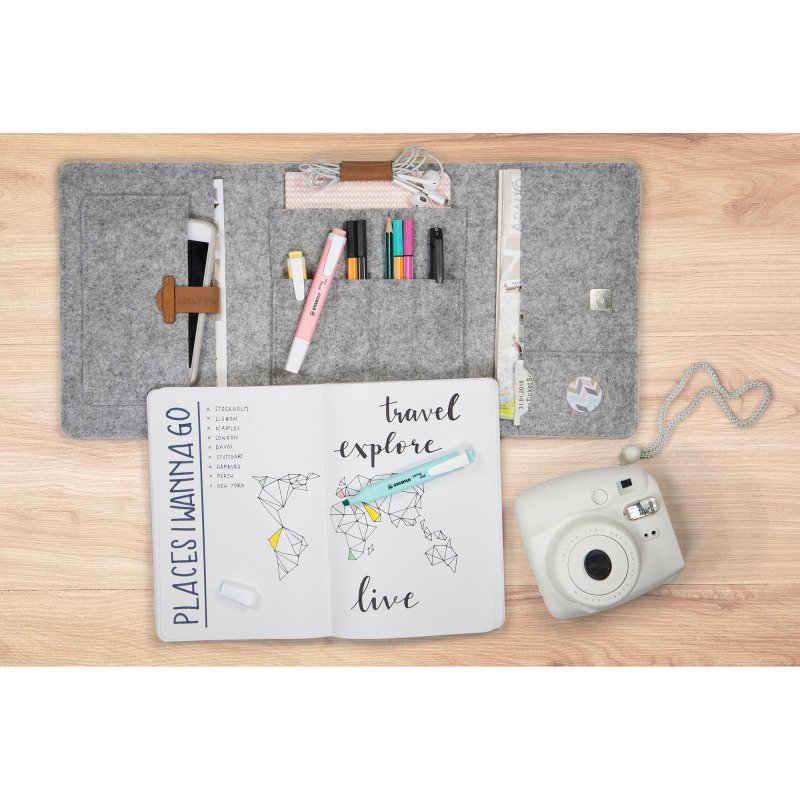 Surligneurs Stabilo Swing Cool couleur pastel assorties - Pochette de 6
