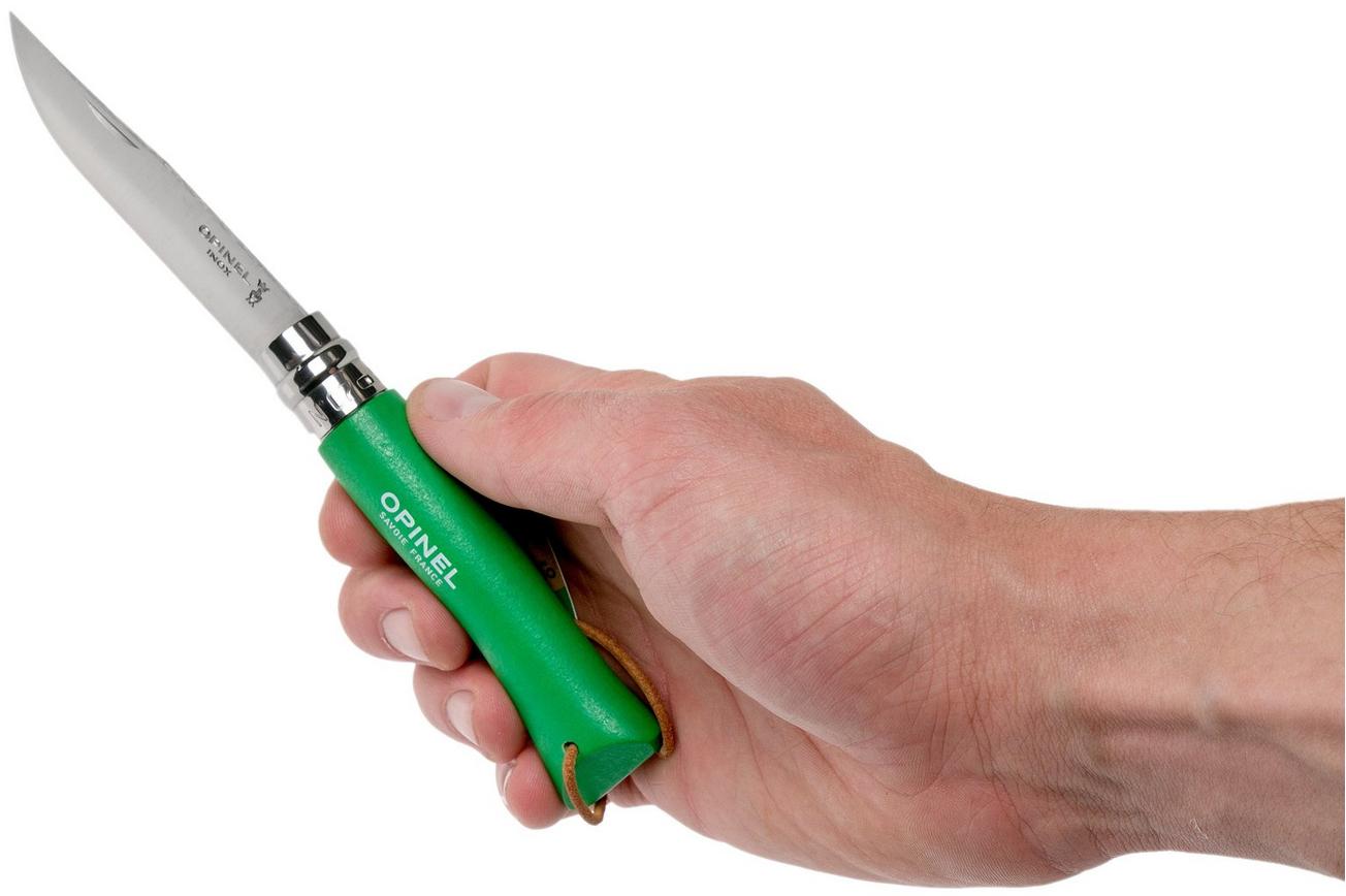 Opinel zakmes Trekking No. 07RV zakmes, Green
