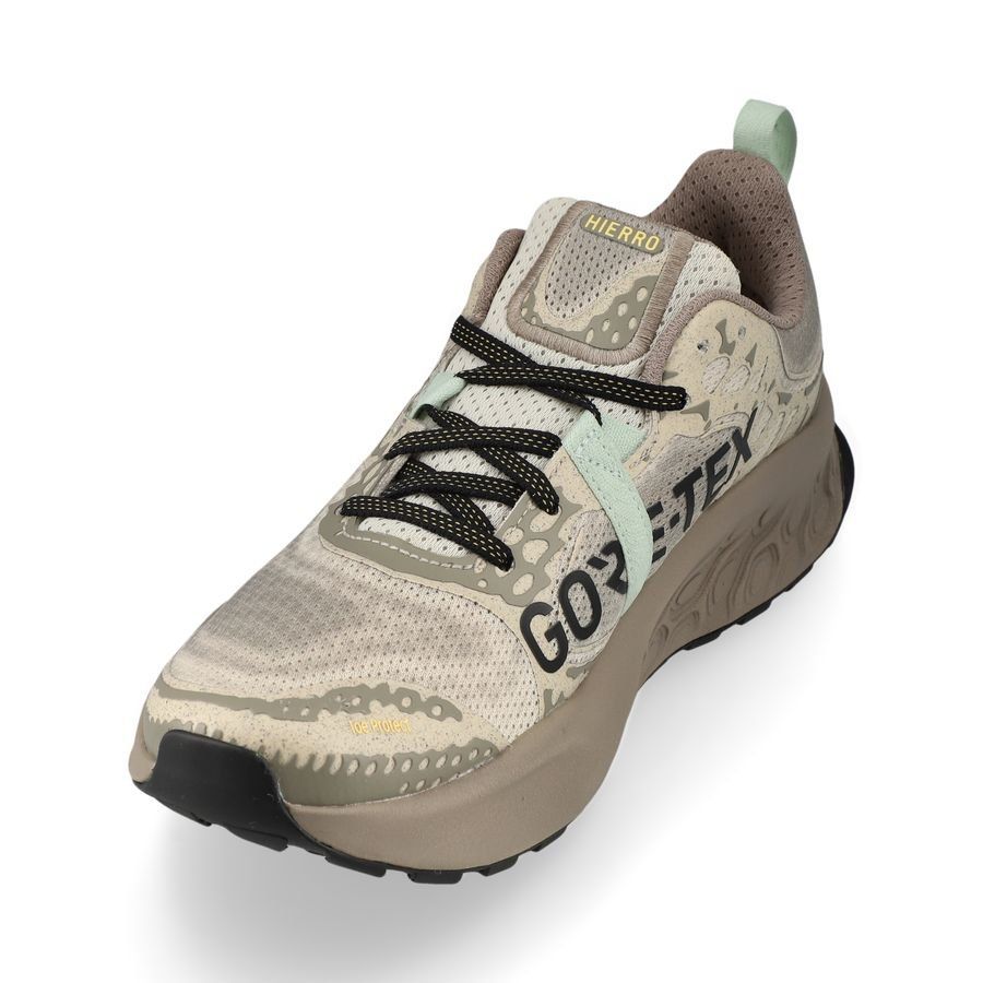 New Balance Chaussures de Running Fresh Foam Hierro V8 Gore-Tex - Beige Femme
