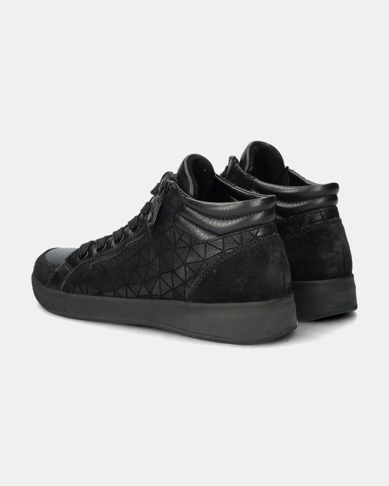 Ara Rome Hoge sneakers  - zwart