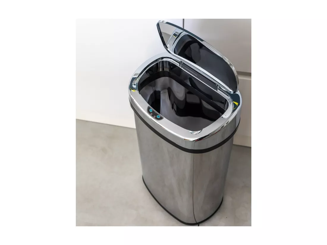 Poubelle de cuisine automatique MAJESTIC Argent Acier inoxydable 68L