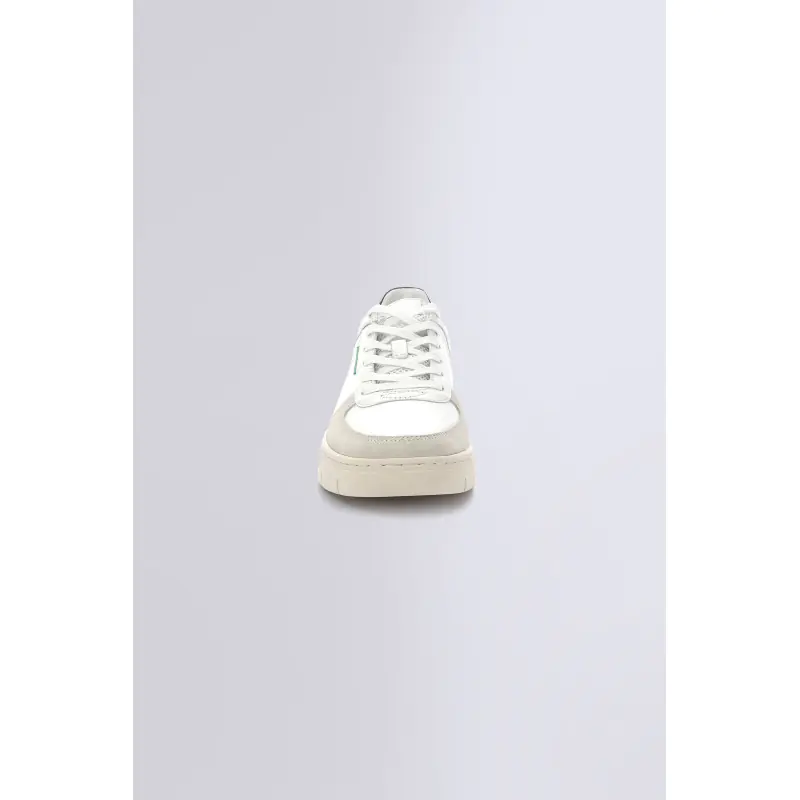 KICK ALLOW BLANC MARINE BASKETS BASSES Cuir No Gender