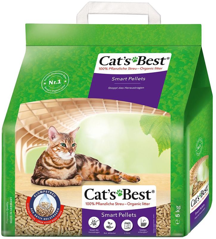 Cat's Best - Smart Pellets - Kattenbakvulling - 10 liter (5 kg) - Biologisch Afbreekbaar