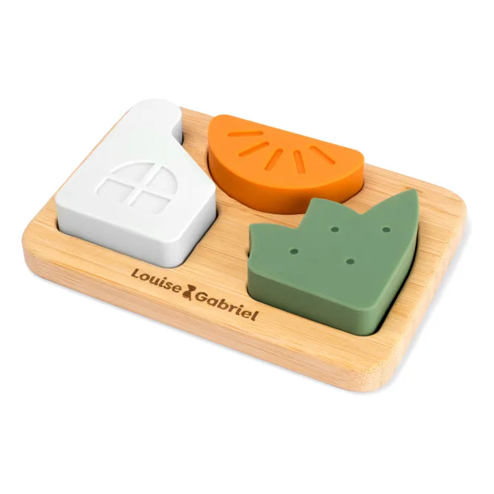 Louise et Gabriel Puzzle Arthur en silicone
