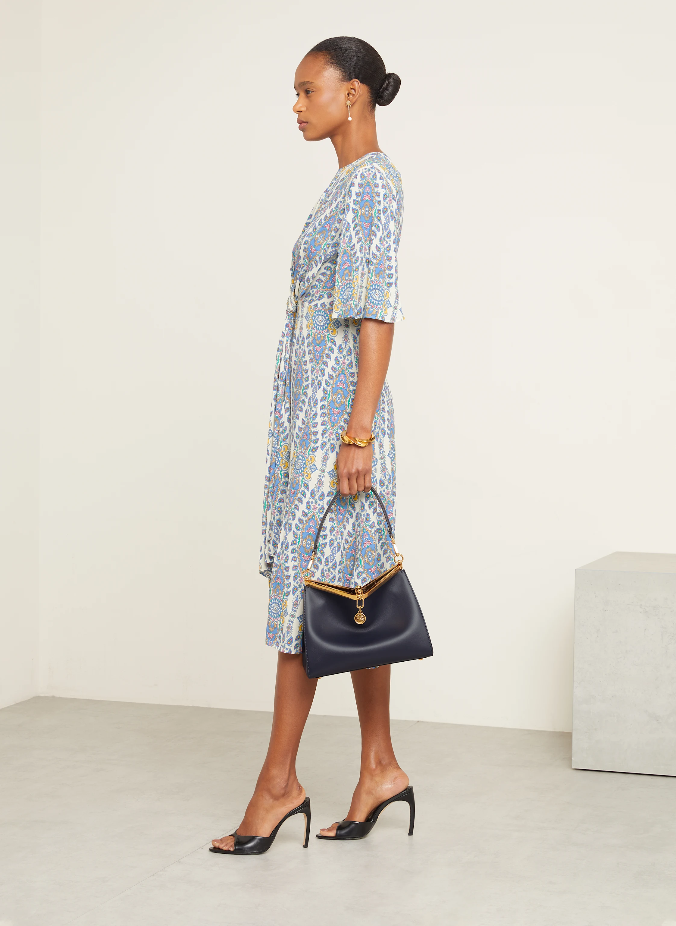 ETRO Kleid in Wickeloptik
