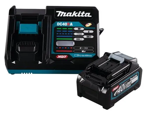 Makita Powerpack XGT, Batteri- og opladersæt, Lithium-Ion (Li-Ion), 4 At, 40 V, Makita, XGT