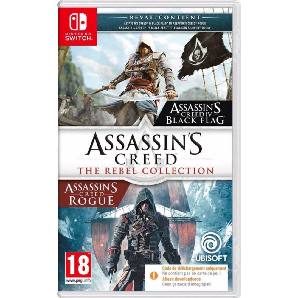 Assassin's Creed: The Rebel Collection - code in a box Nintendo Switch