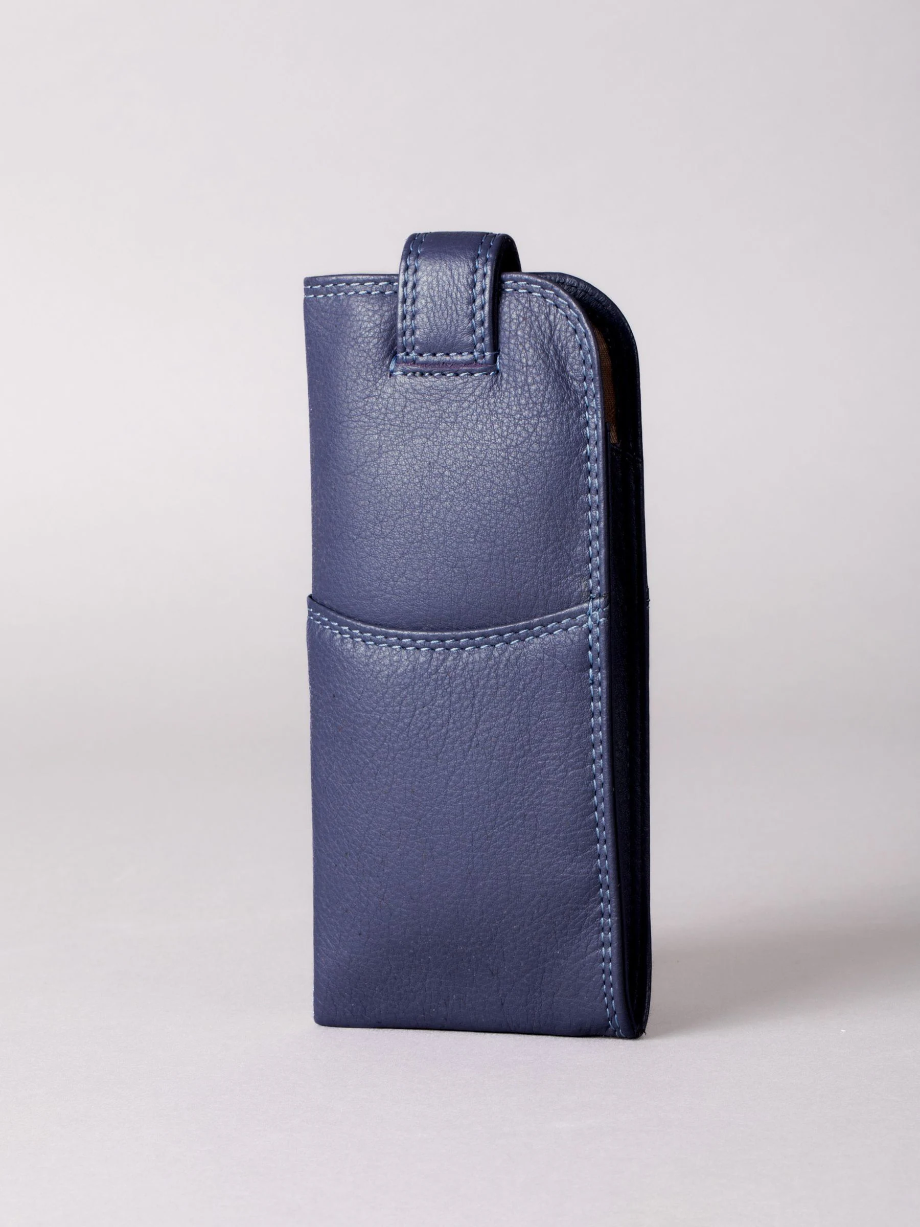 Donkerpaars - Lakeland Leather Glasses Case