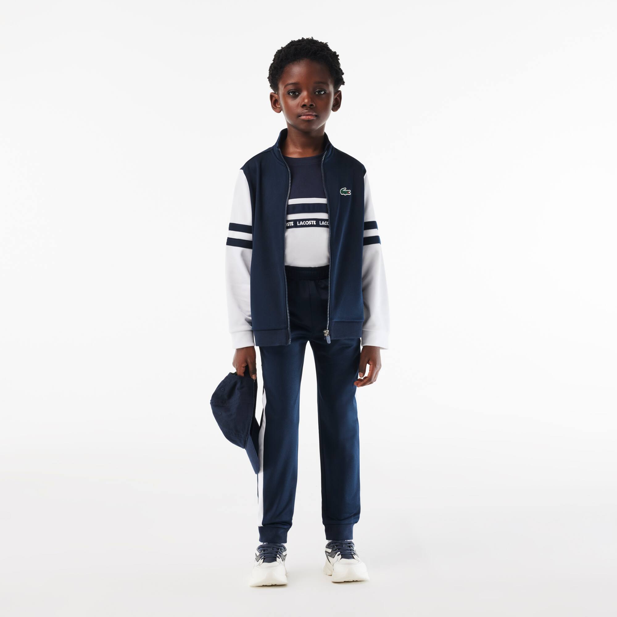 Ensemble de survêtement Tennis Sportsuit Survetements - Bleu - Lacoste - Garçon