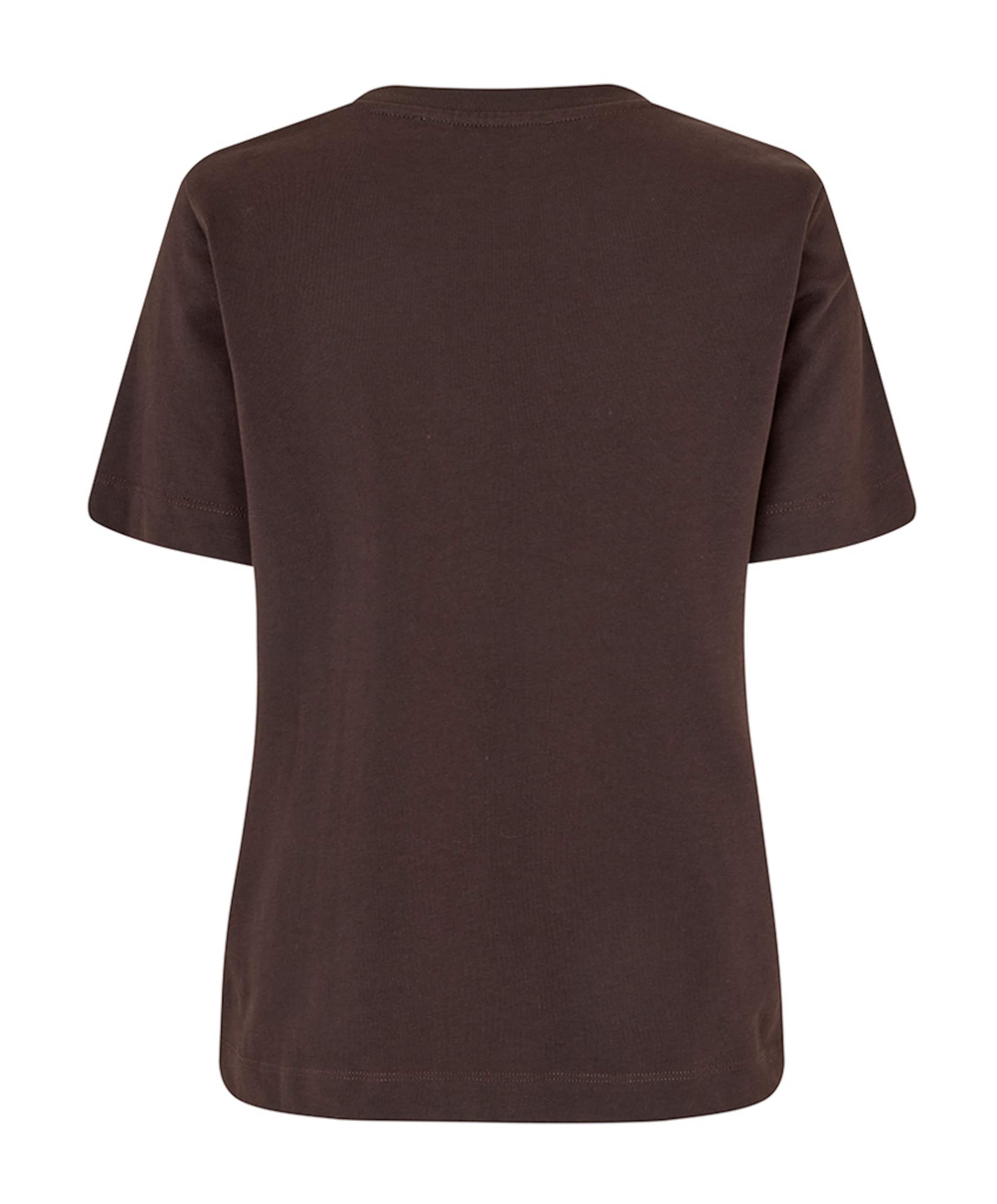 Samsøe Samsøe T-shirt bruin