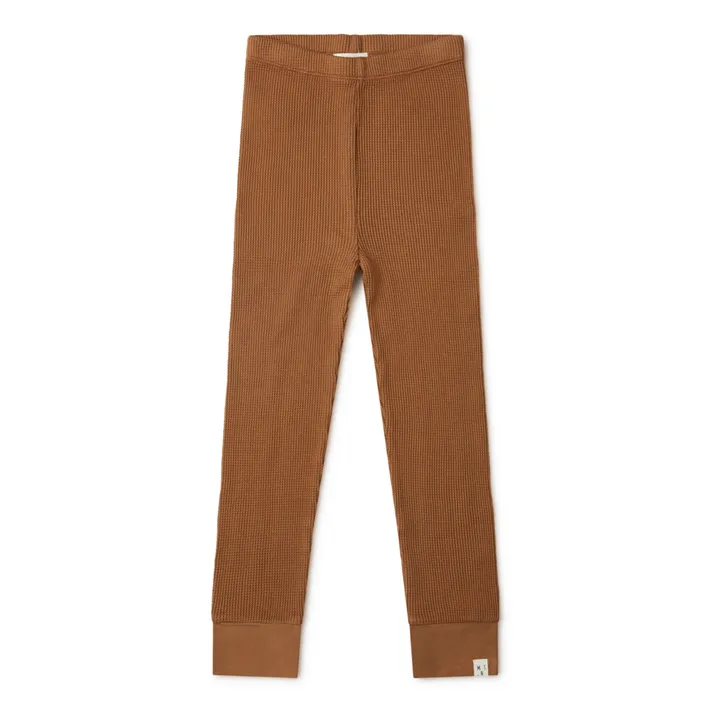 Matona Legging Coton Bio Gaufré | Caramel