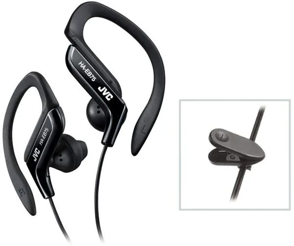 JVC HA-EB75 Noir Écouteurs intra-auriculaires
