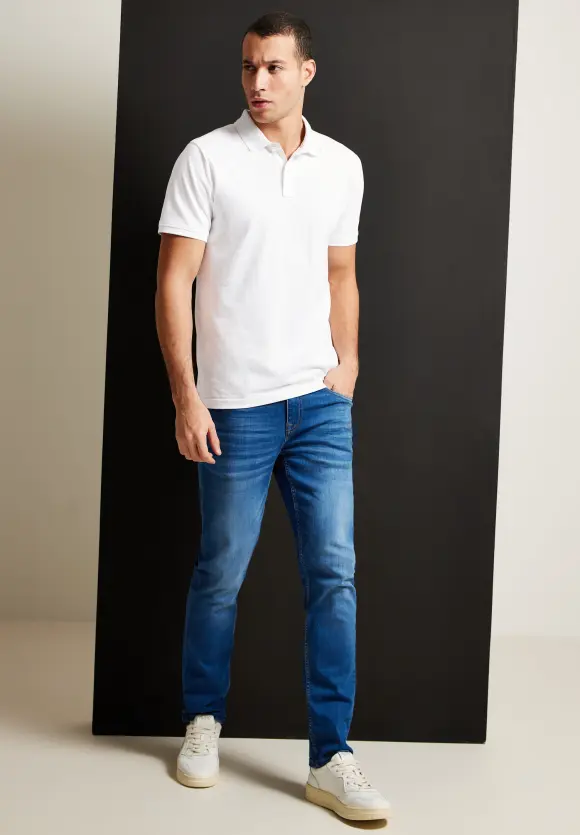 Piquée Poloshirt - White