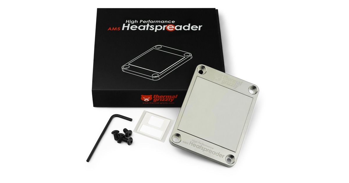 Thermal GrizzlyHigh Performance Heatspreader AM5 heatsink