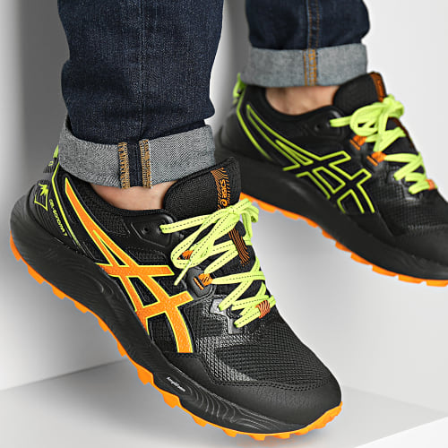 Baskets Gel Sonoma 7 1011B595 Black Bright Orange