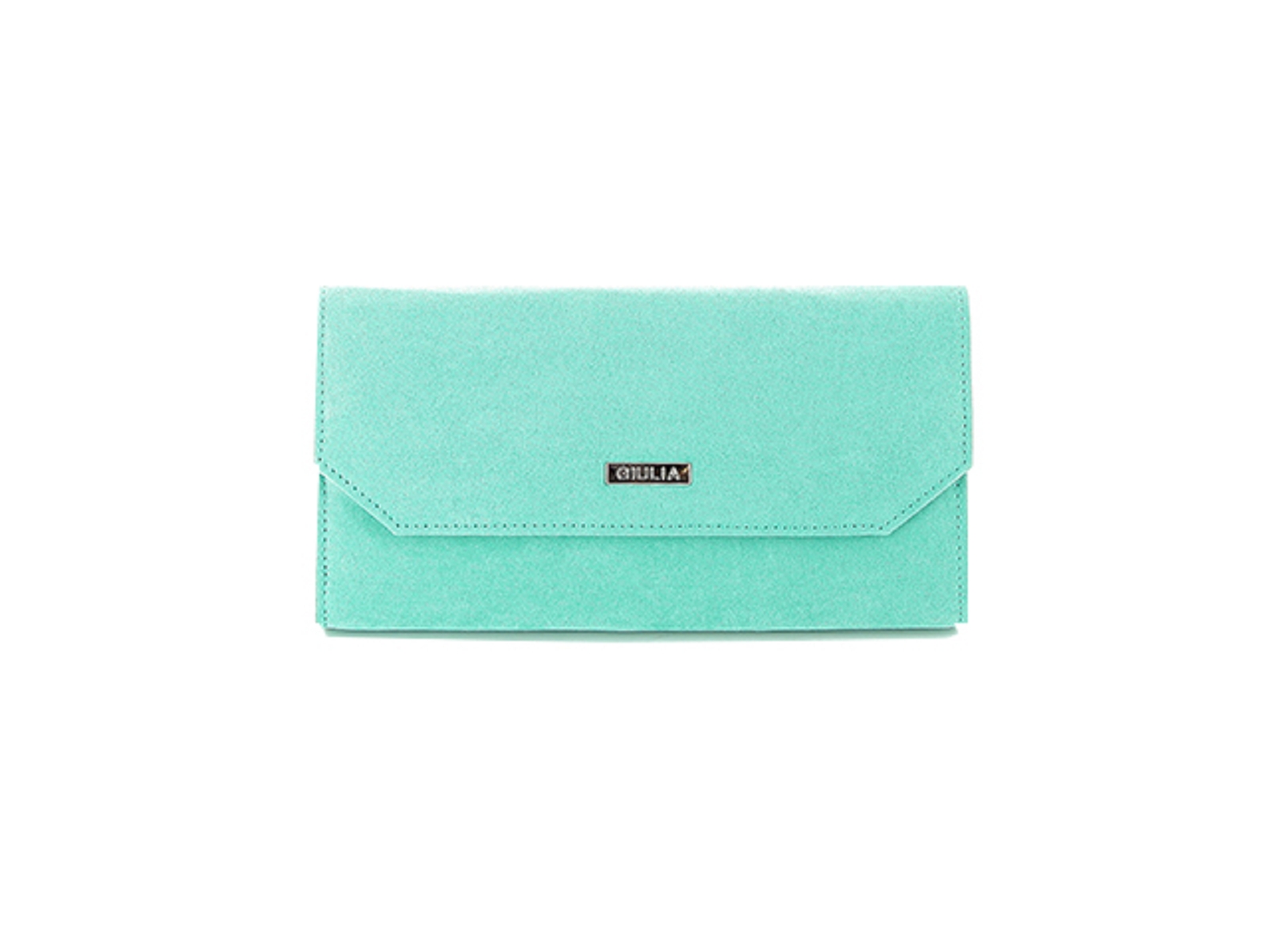 Giulia-HANDBAG G. velours Vert Clair