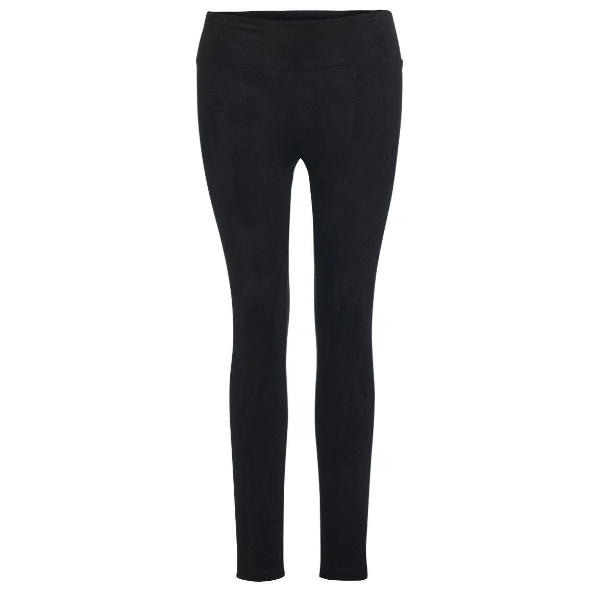 Gina Benotti Damen Leggings in Wildleder-Optik schwarz