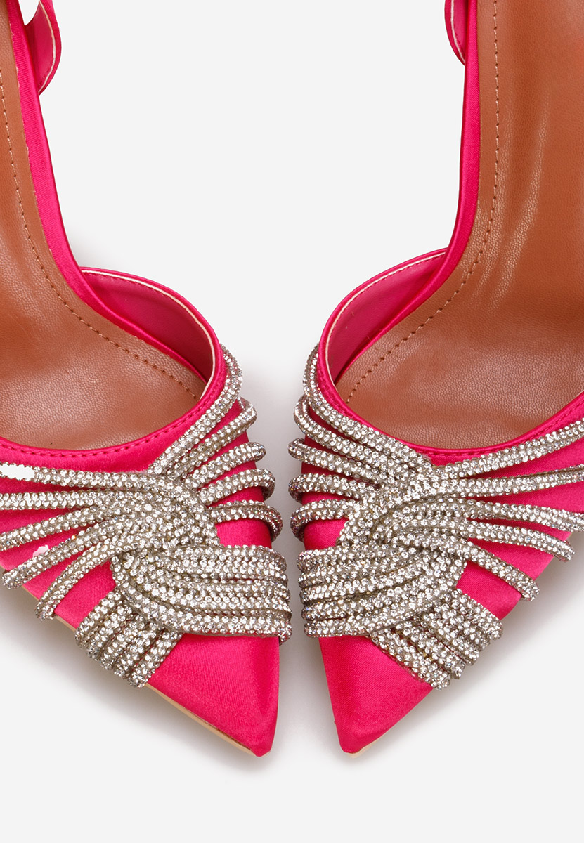 Chaussures stiletto élégantes fuchsia Viviana