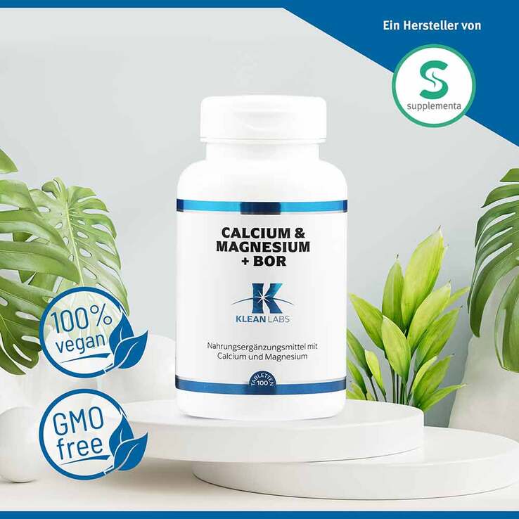 Calcium + Magnesium + Bor Tabletten, 100 St