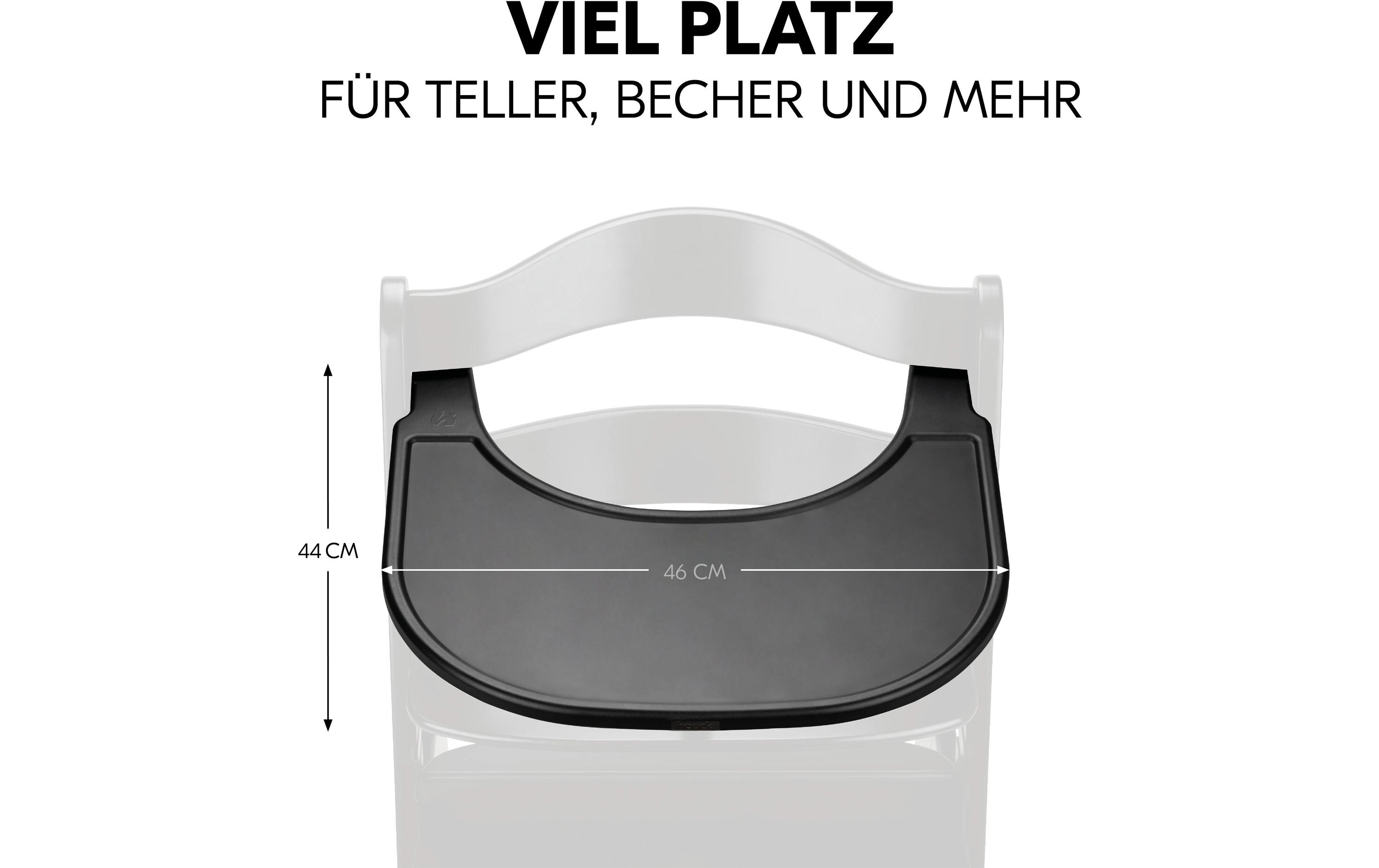 Essbrett Alpha Click BlackNachhaltiges Essbrett für den Alpha+ und Beta+