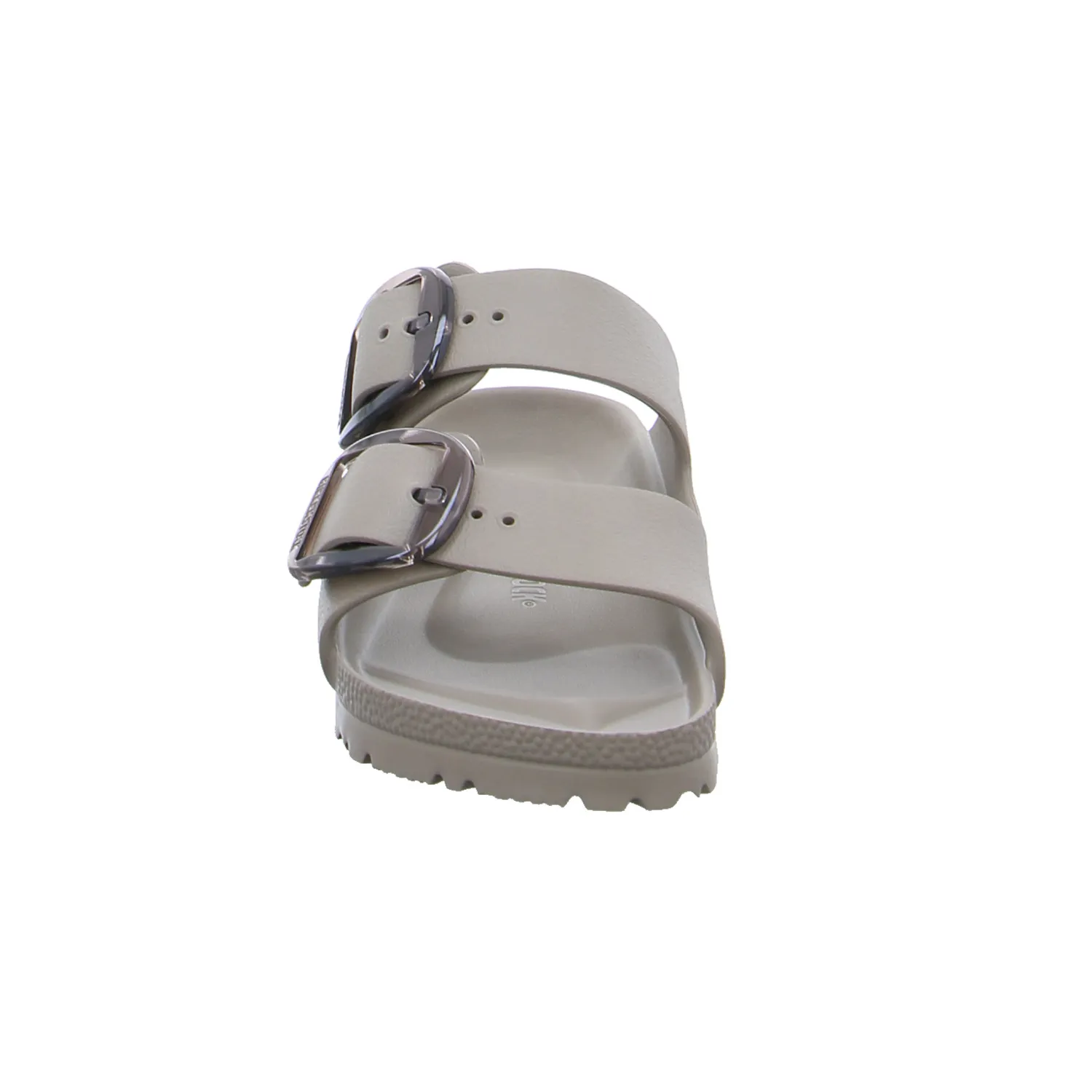 BIRKENSTOCK Badeschuh Taupe Lederimitat