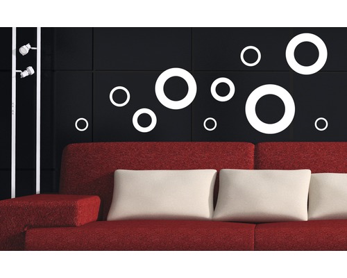 Decoratieve sjablooncirkels 43 x 56 cm