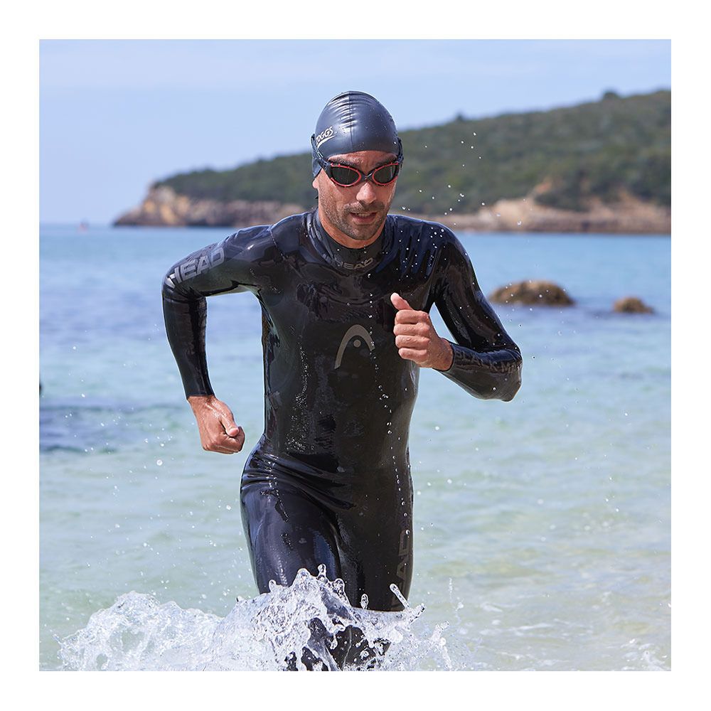 Zoggs PREDATOR FLEX - Lunettes de natation polarisés red/black/smoke polar