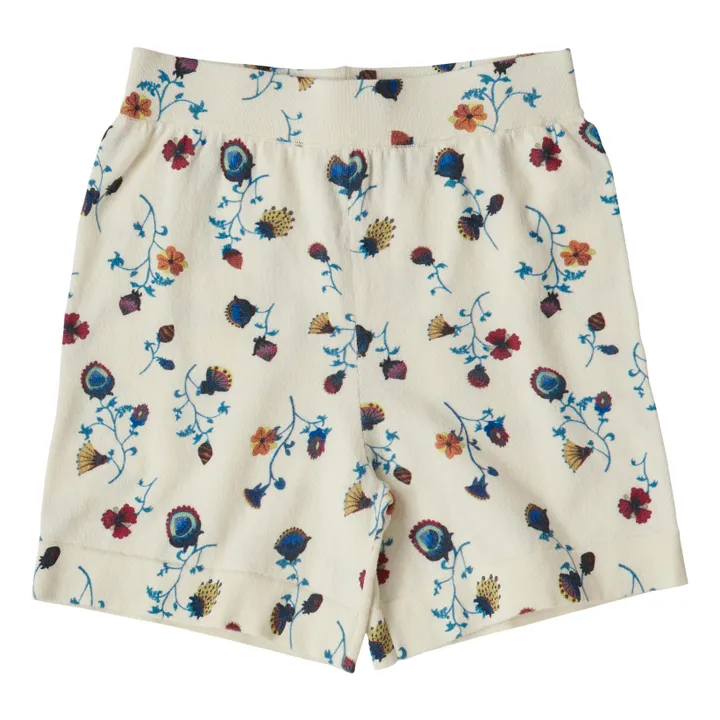 FUB Short Fleur Coton Bio | Ecru