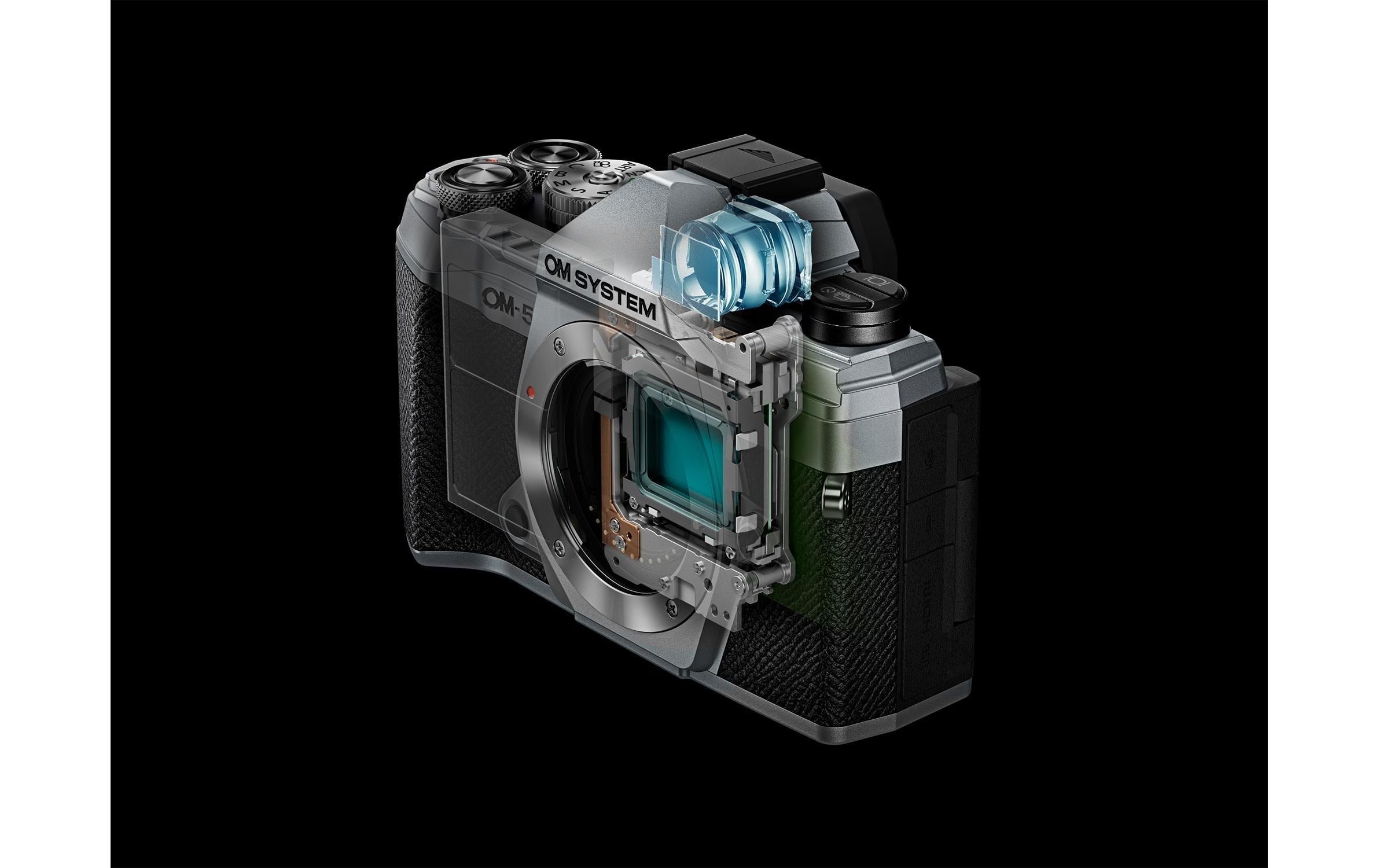 Fotokamera OM-5 Body Silber<br>Spiegellose OM SYSTEM Kamera, Adventure-Kamera