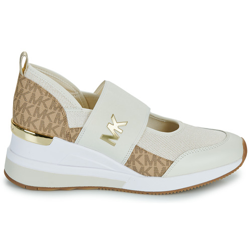 MICHAEL Michael Kors - FAE TRAINER Beige / Camel / Oro