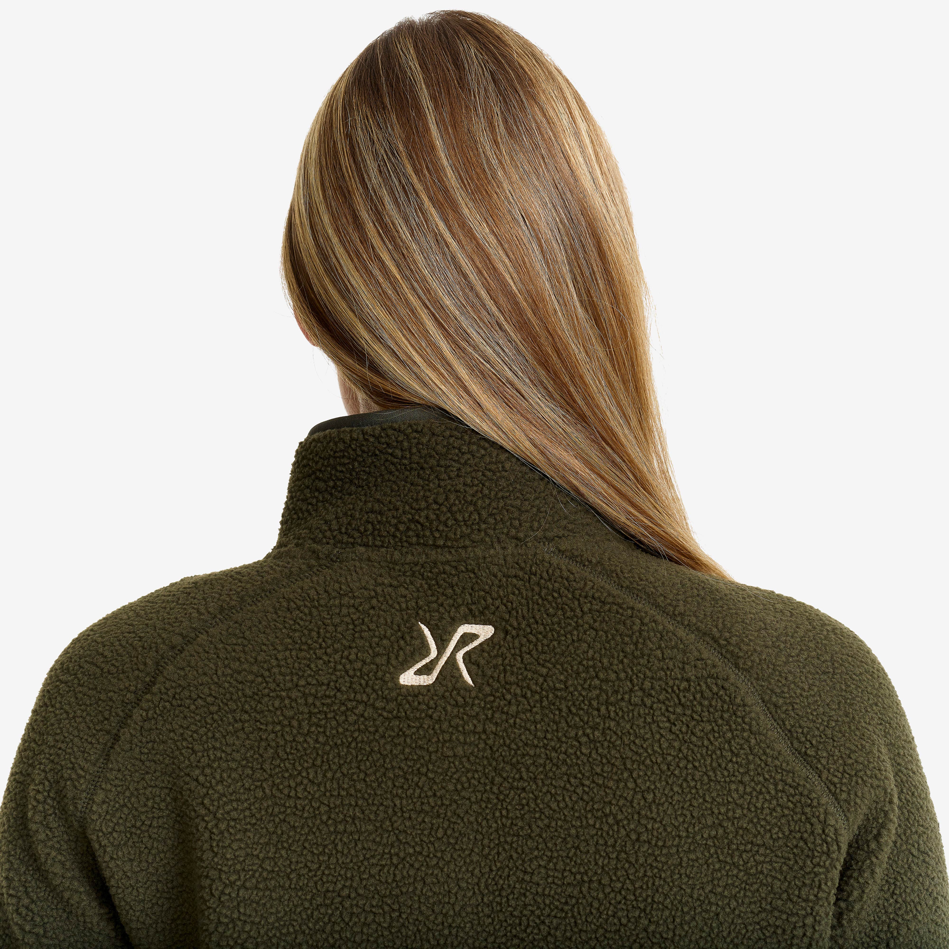 Canyon Full-zip Pile Fleece Dame Forest Night