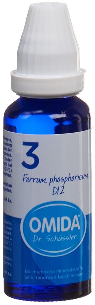 Omida Nr3 Ferrum phosphoricum Dil 12 D Fl 30 ml