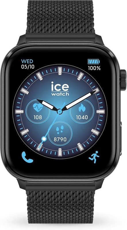 Ice-Watch - ICE Smart 3.0 - Connected Horloge - Zwart - Metalen Armband
